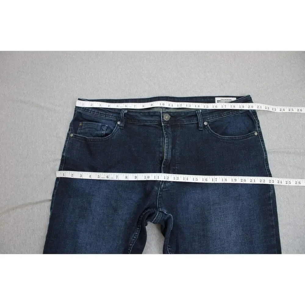 Buffalo‎ David Bitton Jeans Mens 40 X 30 Blue Denim Stretch Straight Leg